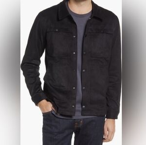 Robert Barakett Faux Suede Renoir Jacket Mens Size XL